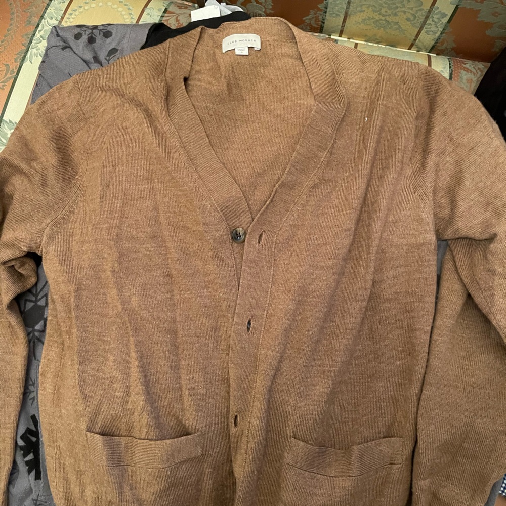 Club Monaco Tan Lightweight Jacket